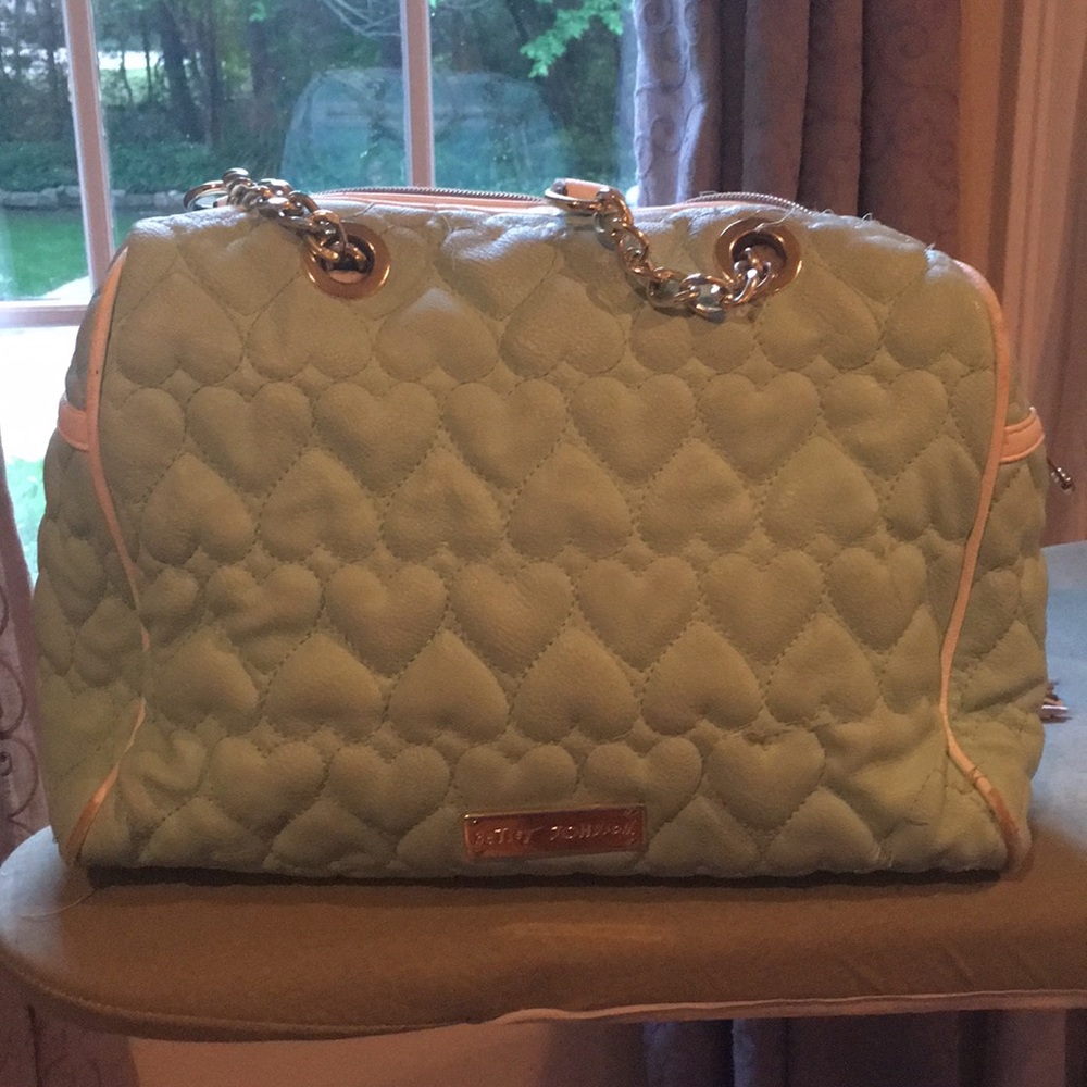 Betsey Johnson Blue Purse
